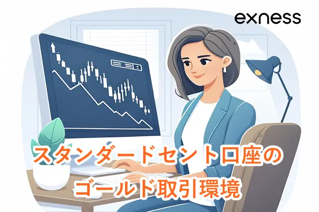 Exnessゴールド取引 スタンダードセント口座