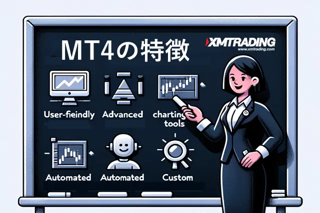 XM取引ツール MT4の特徴