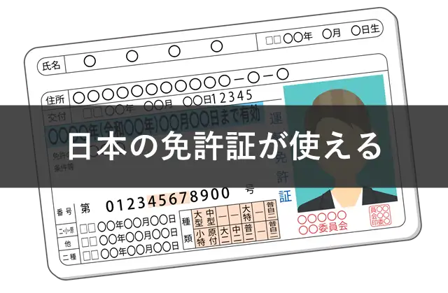 ブルネイFX 日本の免許証OK