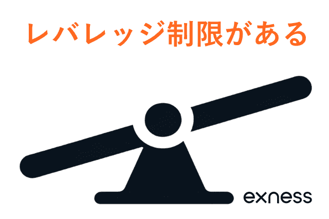 Exnessデメリット レバレッジ制限