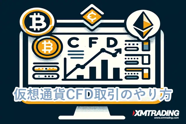 XM仮想通貨/ビットコイン CFDの取引方法
