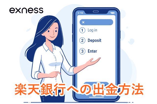 Exness楽天銀行 出金