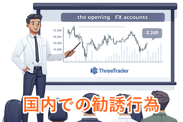 ThreeTrader信託保全 勧誘行為