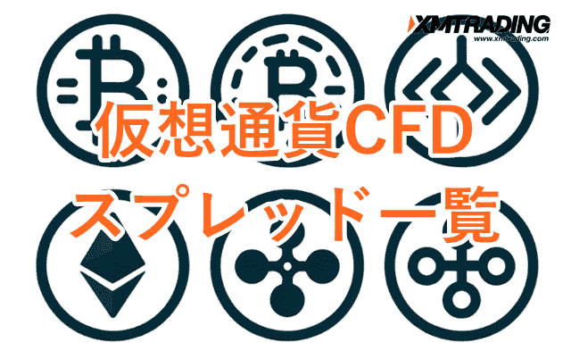 XMスプレッド 仮想通貨CFD